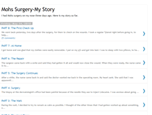 Tablet Screenshot of mohssurgery-mystory.blogspot.com