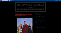 Desktop Screenshot of luthorestate.blogspot.com