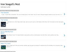 Tablet Screenshot of ironseagull.blogspot.com