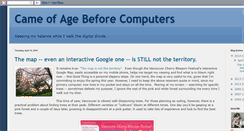 Desktop Screenshot of cameofagebeforecomputers.blogspot.com