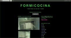 Desktop Screenshot of formicocina.blogspot.com