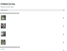 Tablet Screenshot of formicocina.blogspot.com