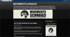 Desktop Screenshot of movimientoschnauzi.blogspot.com