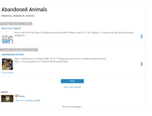 Tablet Screenshot of abandonedanimals.blogspot.com