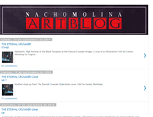 Tablet Screenshot of nachomolinablog.blogspot.com