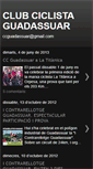 Mobile Screenshot of clubciclistaguadassuar.blogspot.com