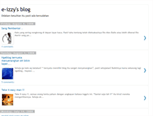 Tablet Screenshot of e-izzy.blogspot.com