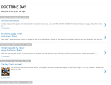 Tablet Screenshot of doctrineday.blogspot.com
