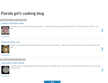 Tablet Screenshot of floridagirlscookingblog.blogspot.com