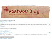 Tablet Screenshot of agadugu.blogspot.com