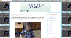 Desktop Screenshot of annie-ourlittlefamily.blogspot.com