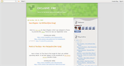 Desktop Screenshot of exclusivefire.blogspot.com