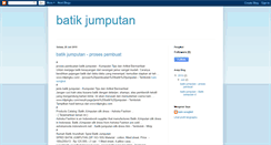 Desktop Screenshot of batikjumpu-tan.blogspot.com