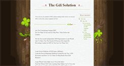 Desktop Screenshot of gdisolution.blogspot.com