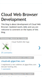 Mobile Screenshot of clouddev.blogspot.com