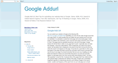 Desktop Screenshot of google-addurl.blogspot.com
