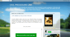 Desktop Screenshot of direitoprocessualcivil13.blogspot.com