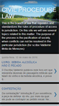 Mobile Screenshot of direitoprocessualcivil13.blogspot.com