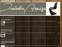 Tablet Screenshot of coisasdearquiteta.blogspot.com