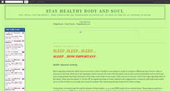 Desktop Screenshot of all4healthy.blogspot.com