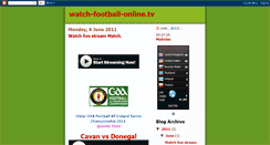 Desktop Screenshot of gazi-watch-football-onlinetv.blogspot.com