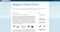 Desktop Screenshot of magazin-haine-online.blogspot.com