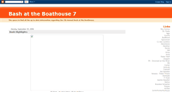 Desktop Screenshot of boathousebash.blogspot.com