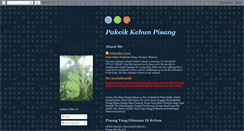 Desktop Screenshot of pakcikkebunpisang.blogspot.com