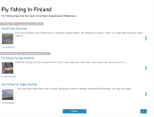 Tablet Screenshot of flyfishingfinland.blogspot.com