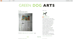 Desktop Screenshot of greendogarts.blogspot.com