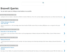 Tablet Screenshot of braswellqueries.blogspot.com