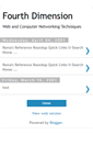 Mobile Screenshot of fourthdimension.blogspot.com