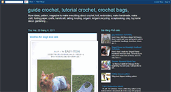Desktop Screenshot of blogcrochet.blogspot.com