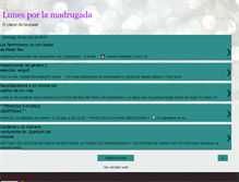 Tablet Screenshot of lunesporlamadrugada.blogspot.com
