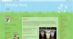 Desktop Screenshot of chirpingalong.blogspot.com