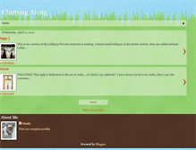 Tablet Screenshot of chirpingalong.blogspot.com