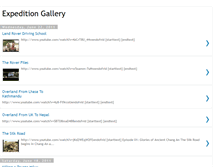 Tablet Screenshot of expeditiongallery.blogspot.com