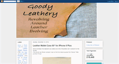 Desktop Screenshot of goodyleathery.blogspot.com