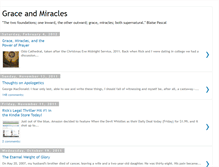 Tablet Screenshot of graceandmiracles.blogspot.com
