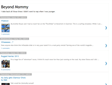 Tablet Screenshot of beyondmommy.blogspot.com