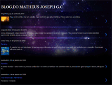 Tablet Screenshot of matheusjoseph.blogspot.com