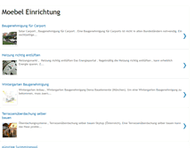 Tablet Screenshot of moebel-einrichtung.blogspot.com