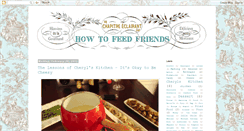 Desktop Screenshot of howtofeedfriends.blogspot.com