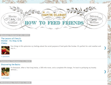 Tablet Screenshot of howtofeedfriends.blogspot.com