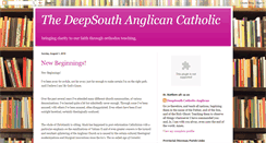 Desktop Screenshot of deepsouthanglican.blogspot.com