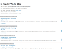 Tablet Screenshot of ereaderworld.blogspot.com