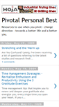 Mobile Screenshot of pivotalpersonalbest.blogspot.com