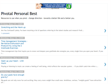 Tablet Screenshot of pivotalpersonalbest.blogspot.com