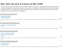 Tablet Screenshot of nyc-arts-culture.blogspot.com