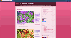Desktop Screenshot of elblogdemariarincon.blogspot.com